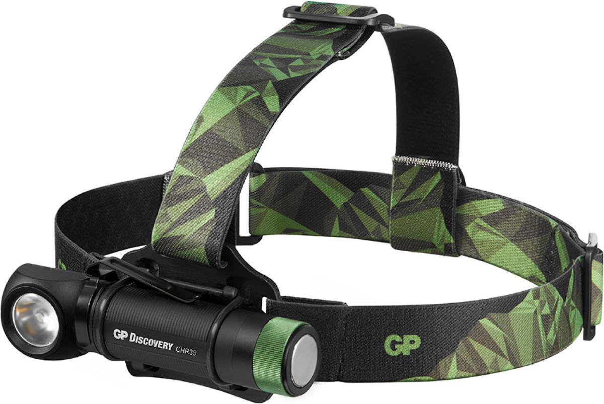 Multiuse hoofdlamp GP Discovery CHR35 600 lumen