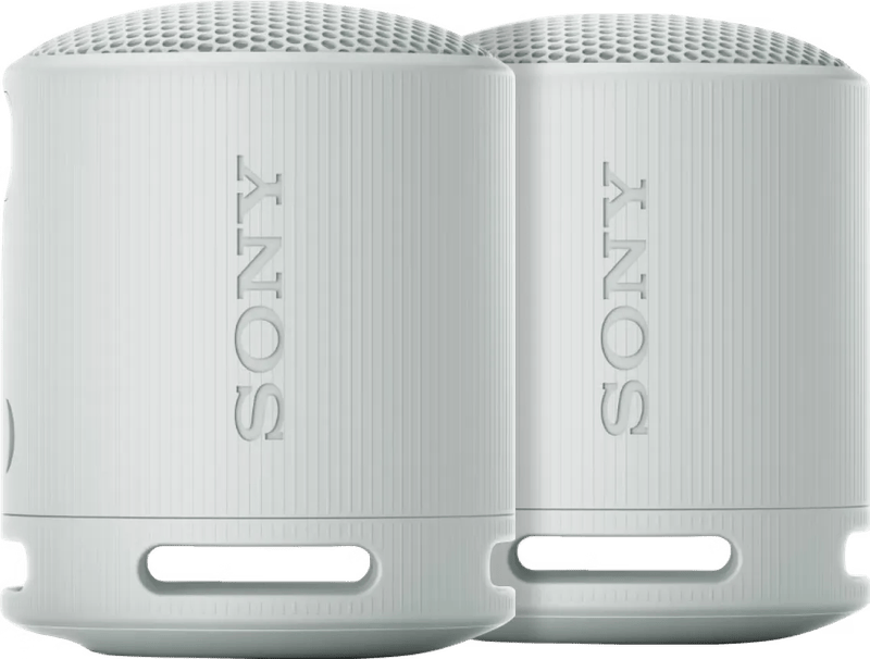 Sony SRS-XB100 Duo Pack Grijs