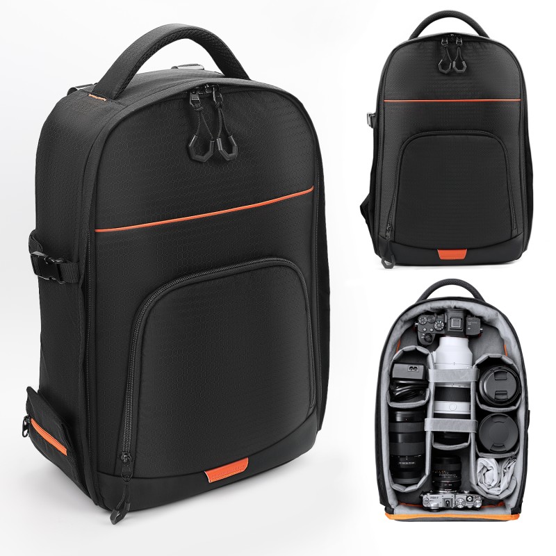 K&F Concept Nature Wonder 05 camera rugzak 18L voor fotografie met laptopvak