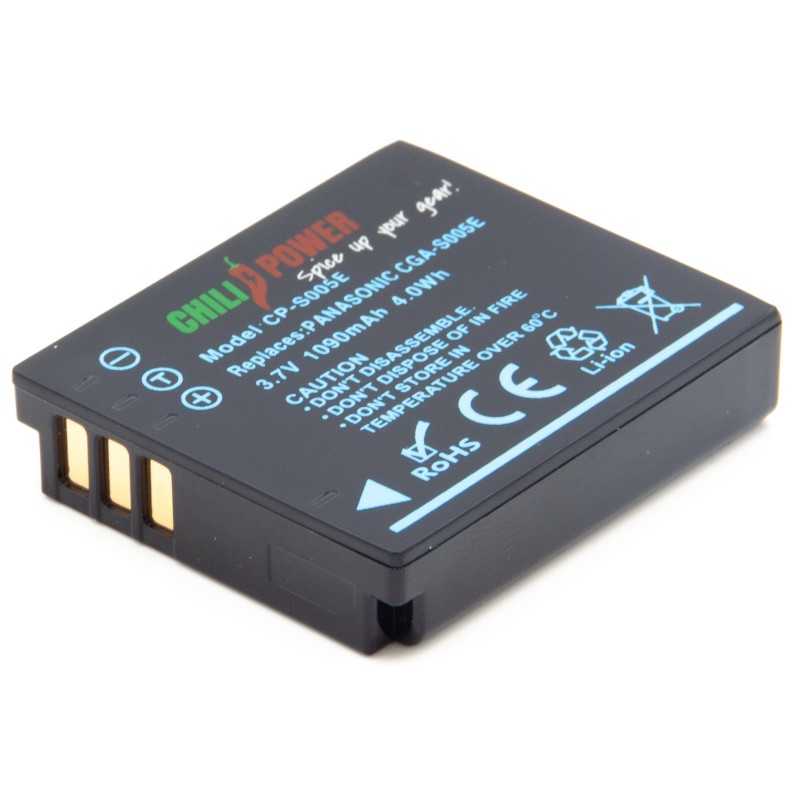 ChiliPower Panasonic CGA-S005 accu - 1090mAh