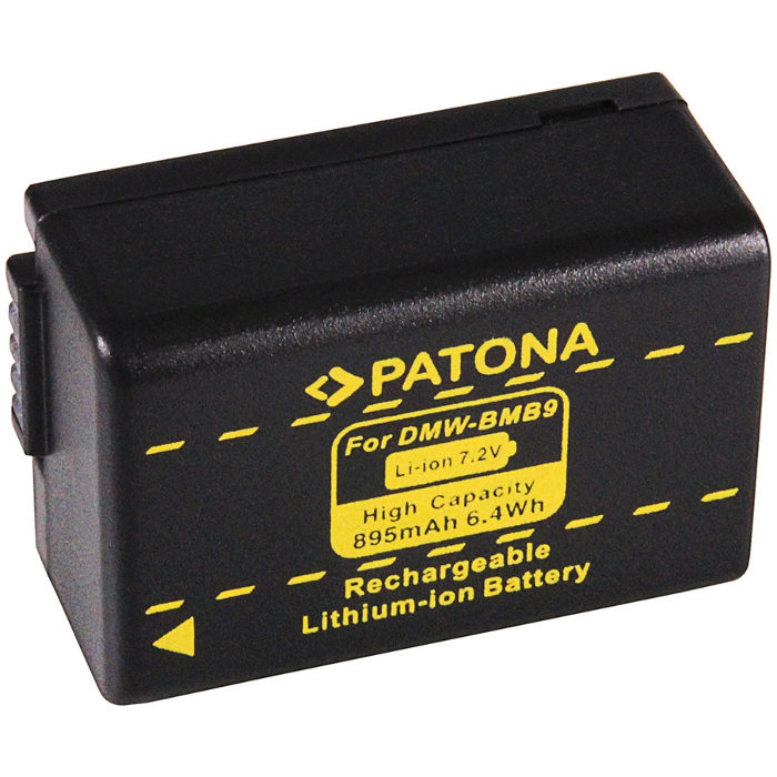 Panasonic DMW-BMB9(E) / Leica BP-DC9(E) accu (Patona)
