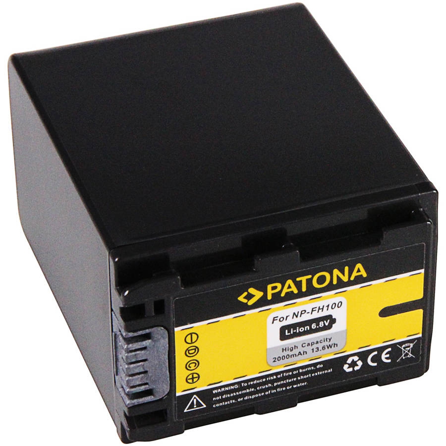 Sony NP-FH100 / NP-FP30 / NP-FP50 accu (Patona) 2000 mAh