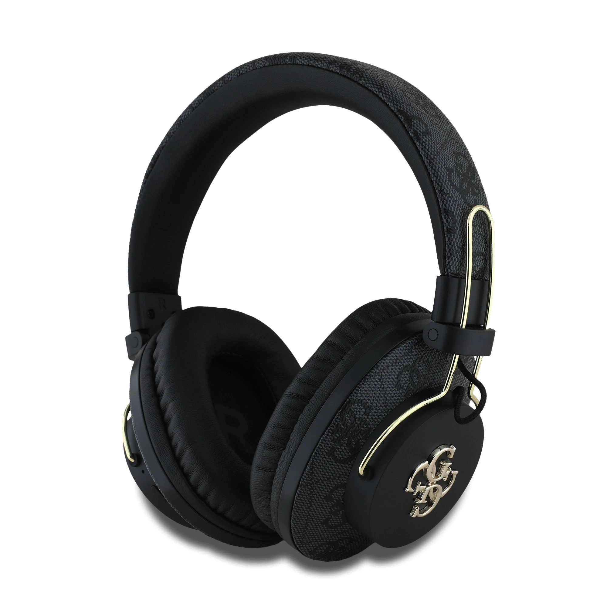 Guess Big 4G Monogram Draadloze Koptelefoon - Zwart