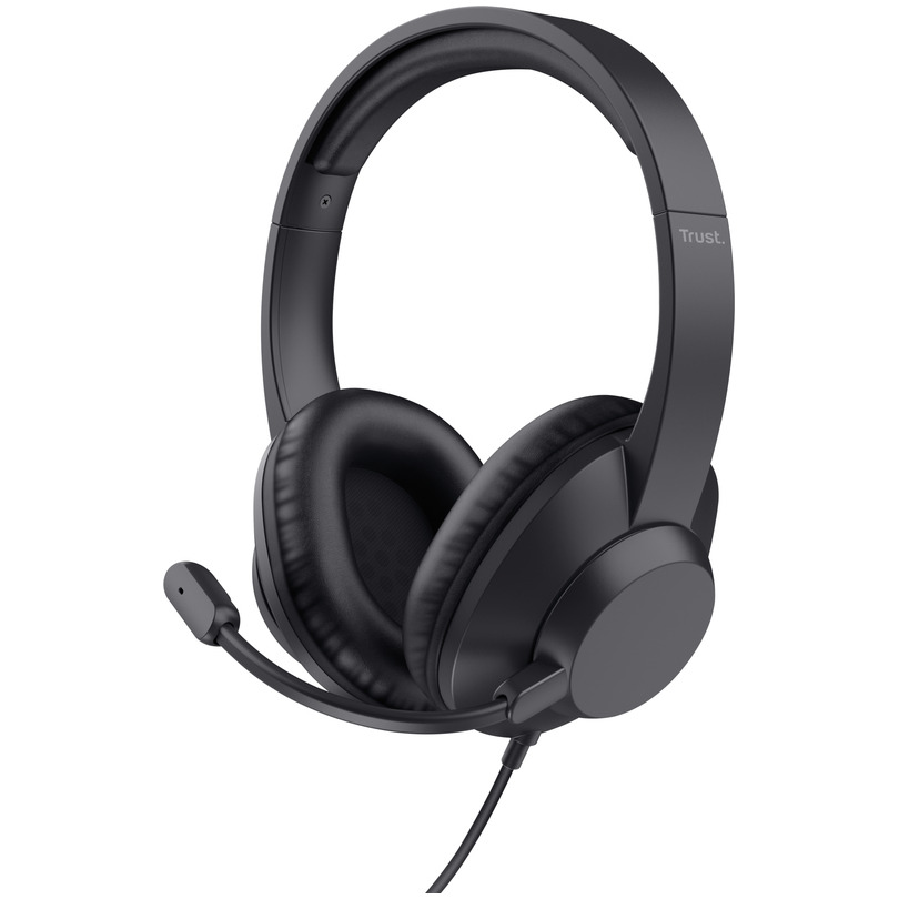 Trust Ayda Max Headset 3.5mm Headset Zwart
