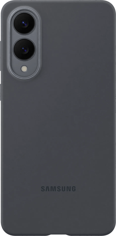 Samsung Galaxy S25 Edge Siliconen Back Cover Zwart