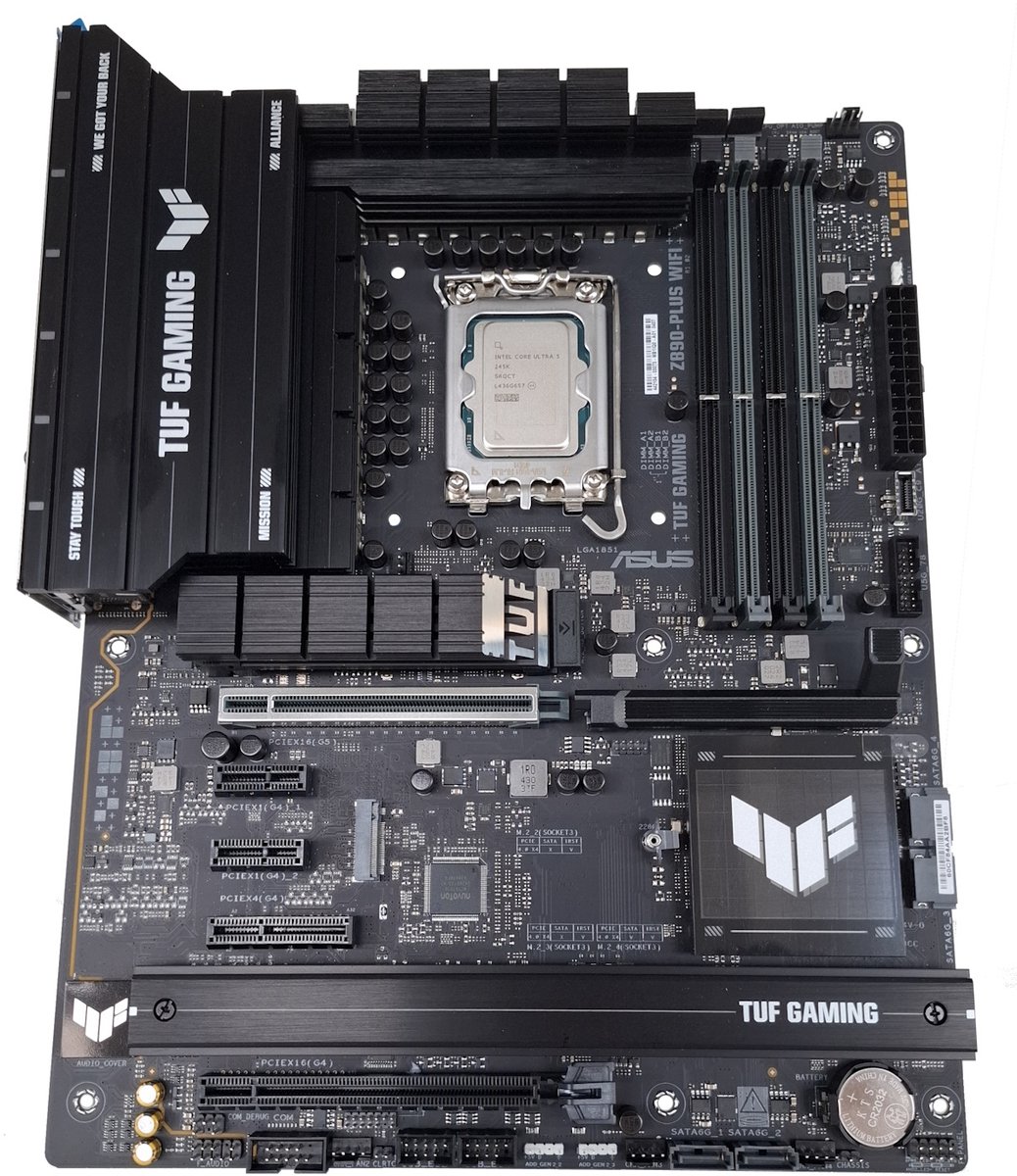 Azerty Combokit ASUS Ultra 7 Plus - Combokit - Intel Core Ultra 7 270K Plus - ASUS TUF Gaming Z890-Plus WiFi