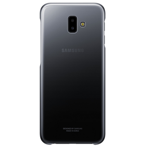 Galaxy J6+ (2018) Gradation Cover zwart EF-AJ610CBEGWW