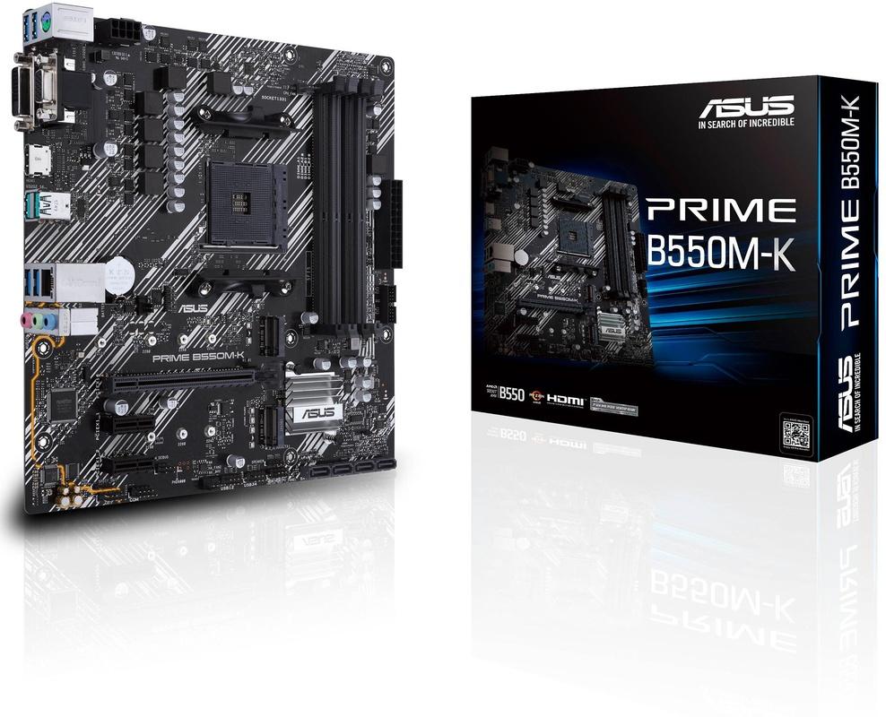 Asus Prime B550M-K moederbord