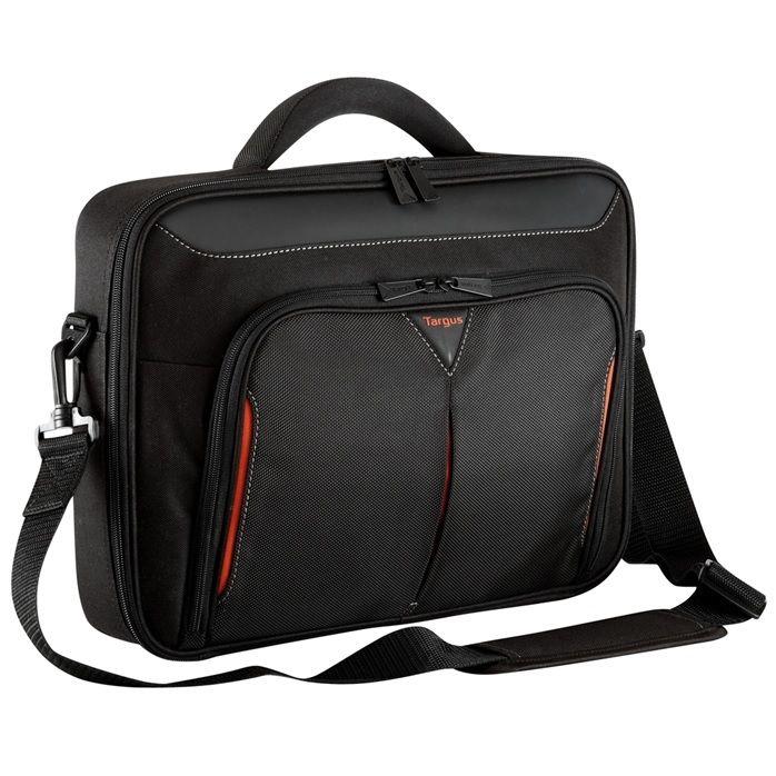 Targus 17"/18" notebook tas zwart/rood