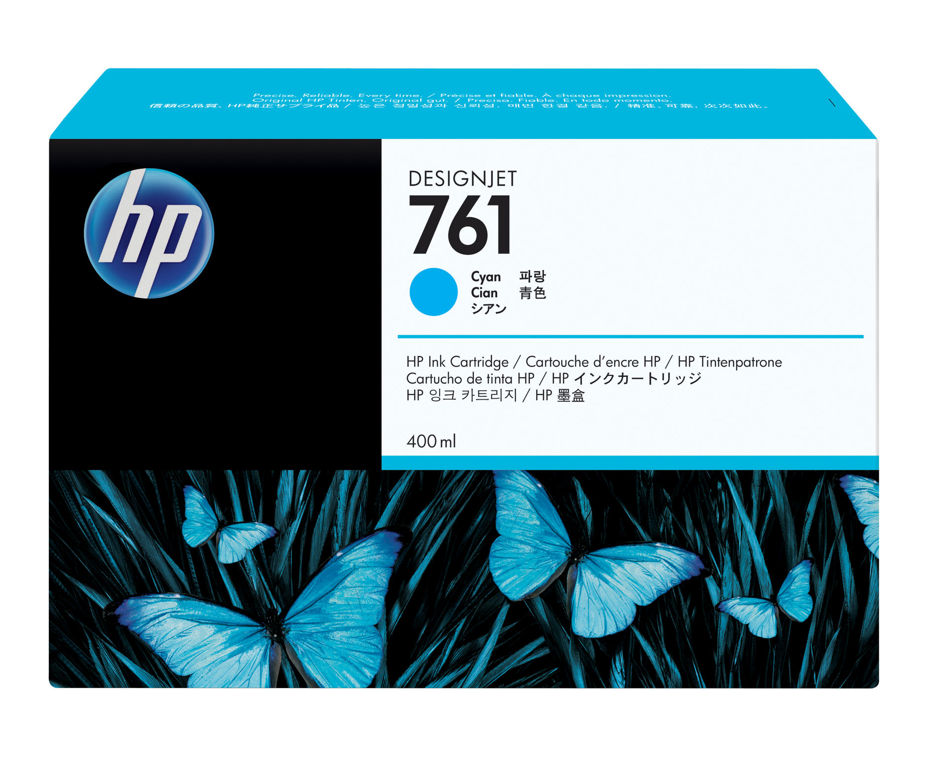 HP 761 cyaan