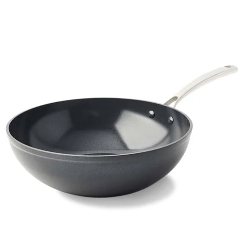 BK Superior Ceramic wok 30cm Pan Zwart