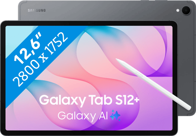 Samsung Galaxy Tab S12 Plus 12,6 inch 256GB Wifi Grijs