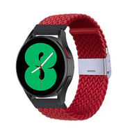 Braided nylon bandje - Rood - Huawei Watch GT 6 / GT 7 / GT 6 pro / GT 7 pro - 46mm