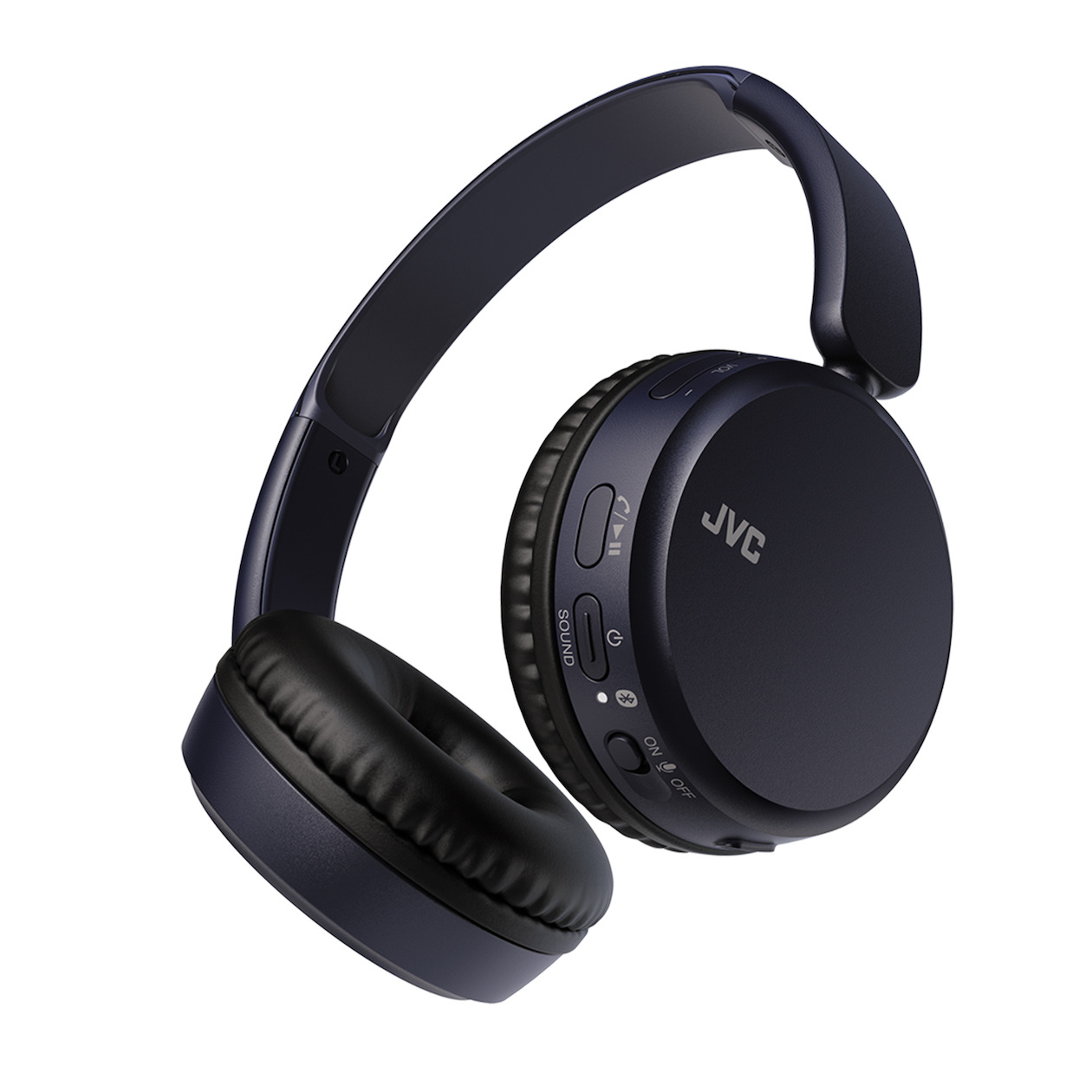 JVC HA-S36W On-ear hoofdtelefoon Zwart
