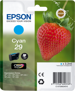 Epson 29 cyaan