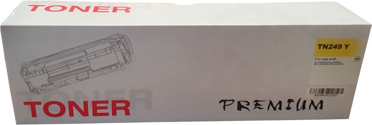 Huismerk Brother TN-249Y toner geel