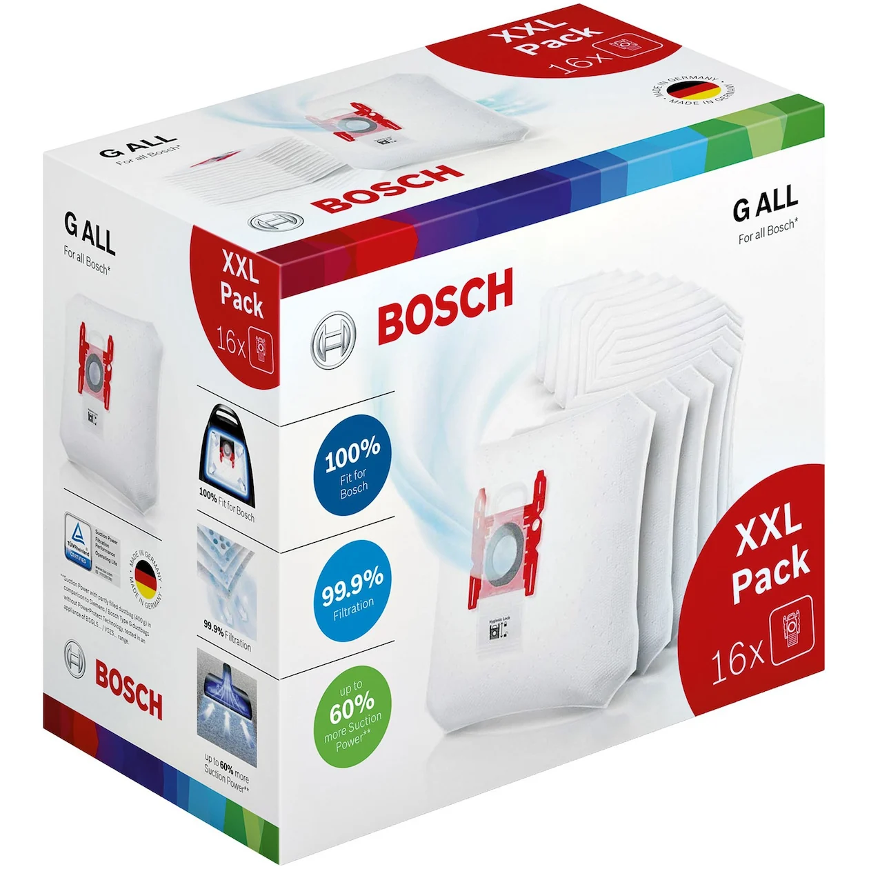 Bosch BBZ16GALL Stofzak Wit