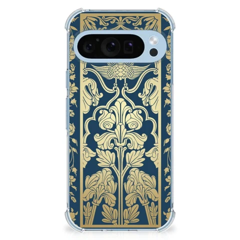 Google Pixel 9 | 9 Pro Case Beige Flowers