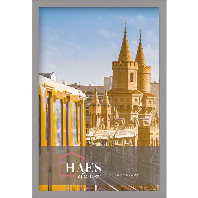 Haes Deco Fotolijst Berlin grijs voor foto A4 formaat 21x29,7 - SP12329