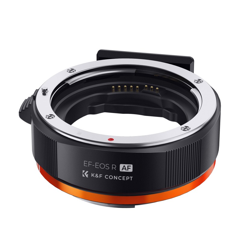 K&F Concept autofocus lens adapter Canon EF/EF-S naar EOS R mount met elektronische ondersteuning
