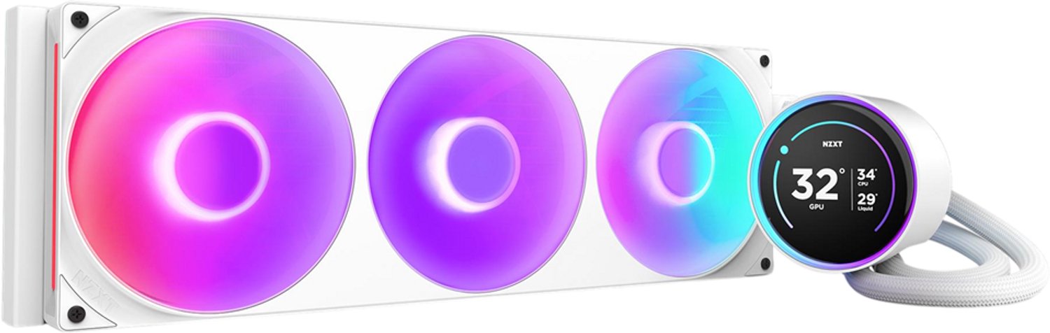 NZXT Kraken Elite 420 RGB - Wit
