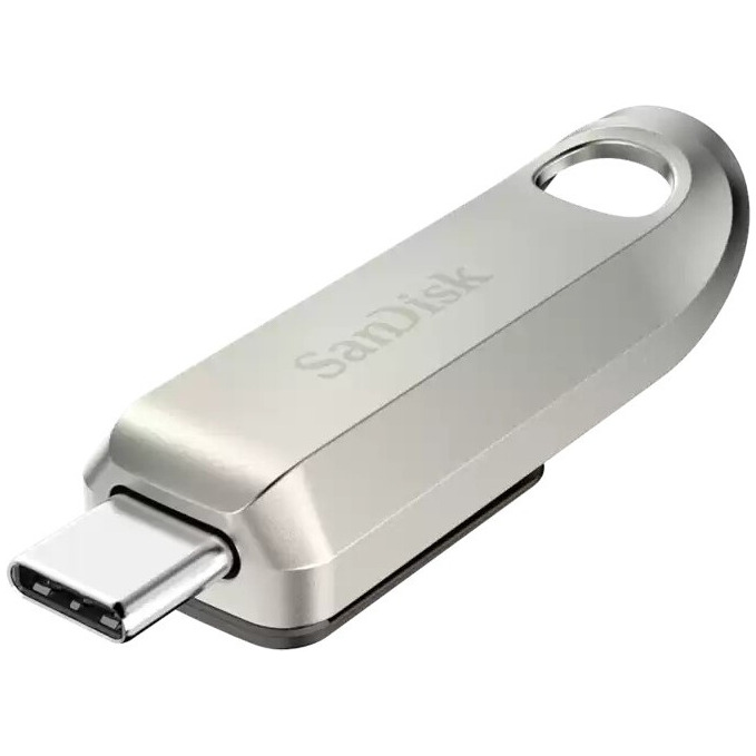 SanDisk Ultra Luxe 1TB SB-C 3.2 Gen 1 400 MB/s Externe SSD Zilver