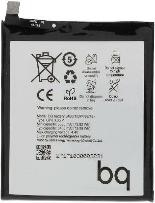 BQ Aquaris V Plus / VS Plus accu 3400 origineel