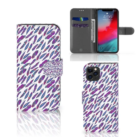 Apple iPhone 11 Pro | Telefoon Hoesje | Feathers Color