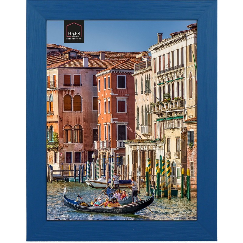 Haes Deco Houten Fotolijst Venezia blauw voor 1 foto formaat 10x15 -SP12615