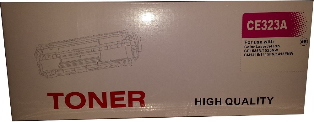 Huismerk HP 128A (CE323A) toner magenta
