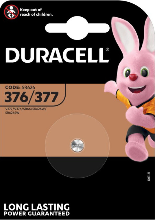 Horloge batterij 377 van Duracell