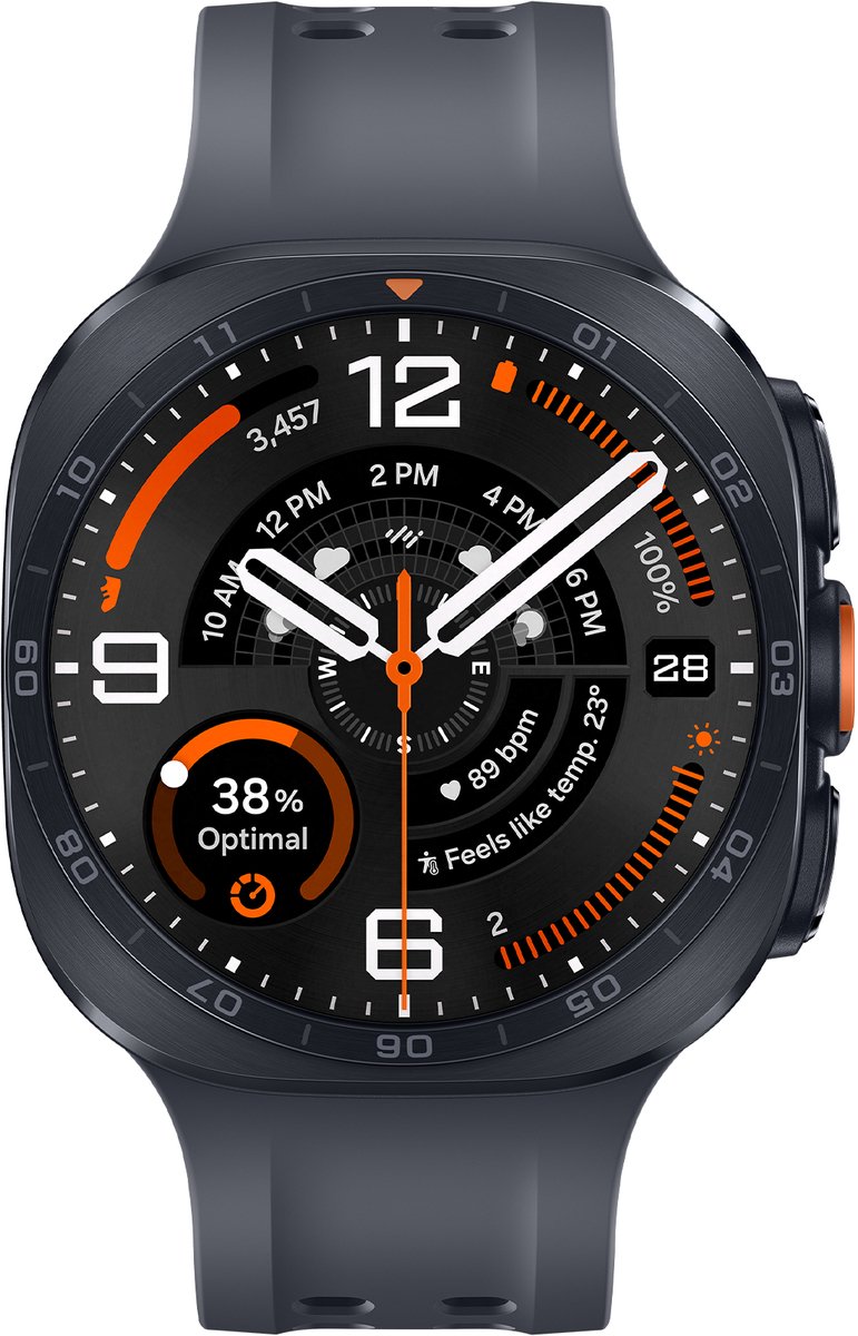 Samsung Galaxy Watch Ultra2 - smartwatch - 47 mm - Zwart