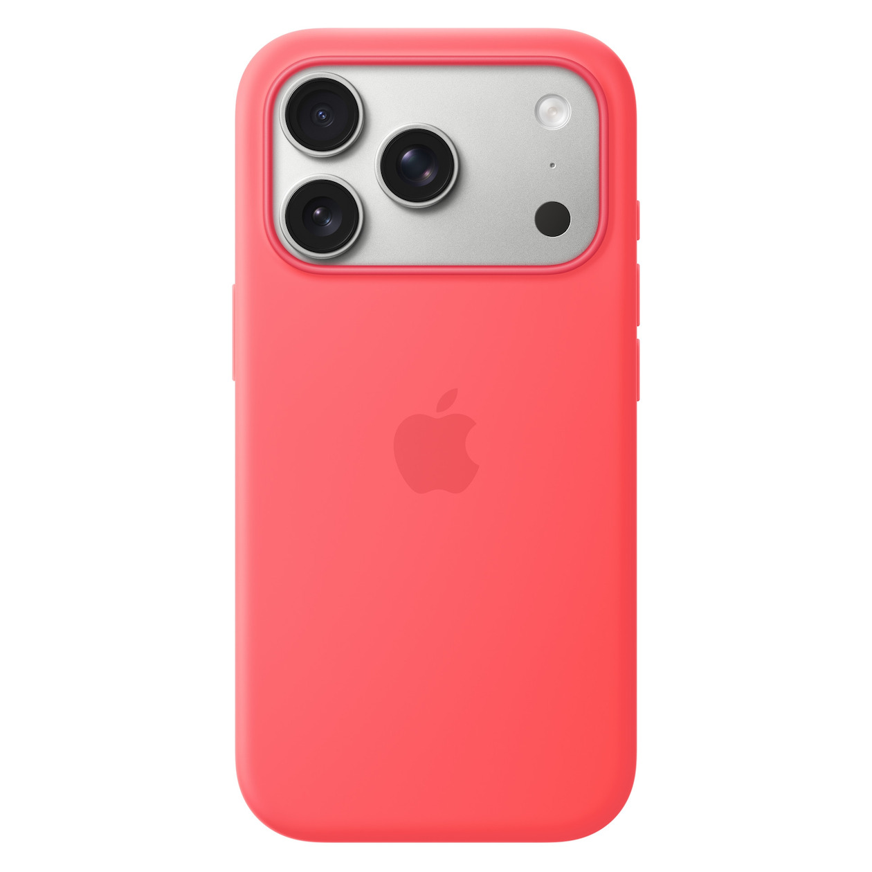 Apple iPhone 17 Pro Max Silicone Case with MagSafe Telefoonhoesje Roze