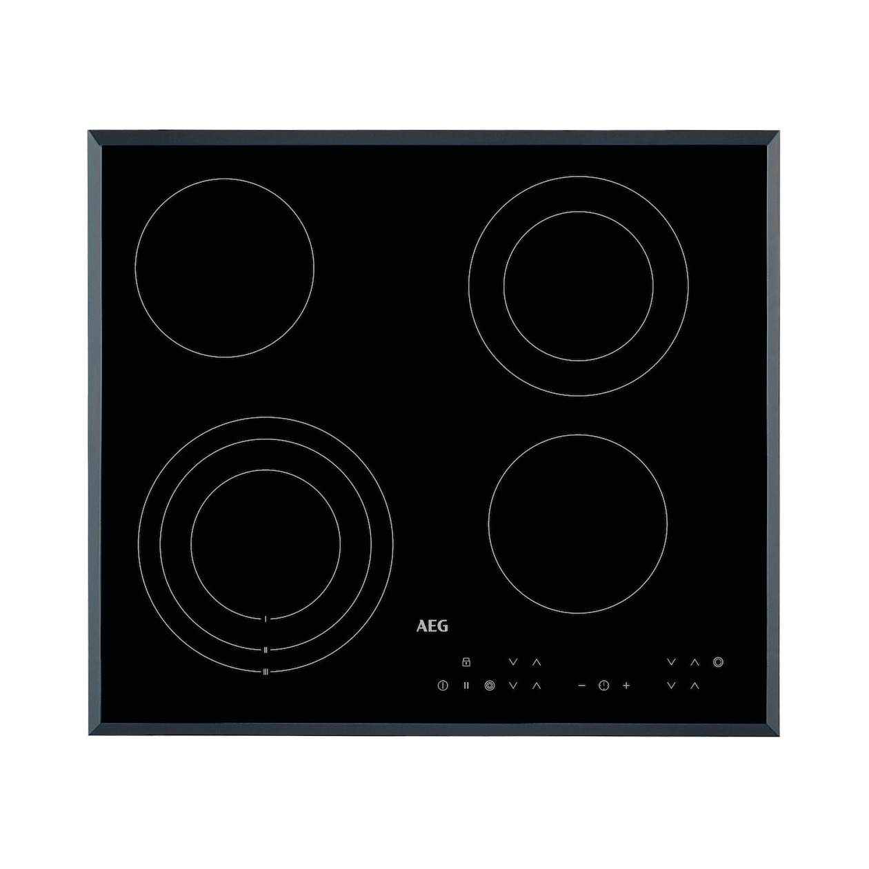 AEG HK634030FB Keramische kookplaat Zwart