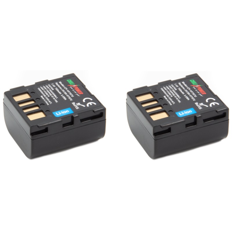 ChiliPower JVC BN-VF707U accu - 750mAh - 2-Pack