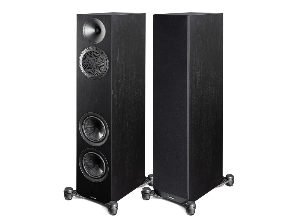 Paradigm Premier 720F v2 vloerstaande speaker zwart walnoot