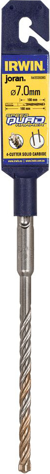 Irwin SDS-plus betonboor 4C Quad 7x160mm