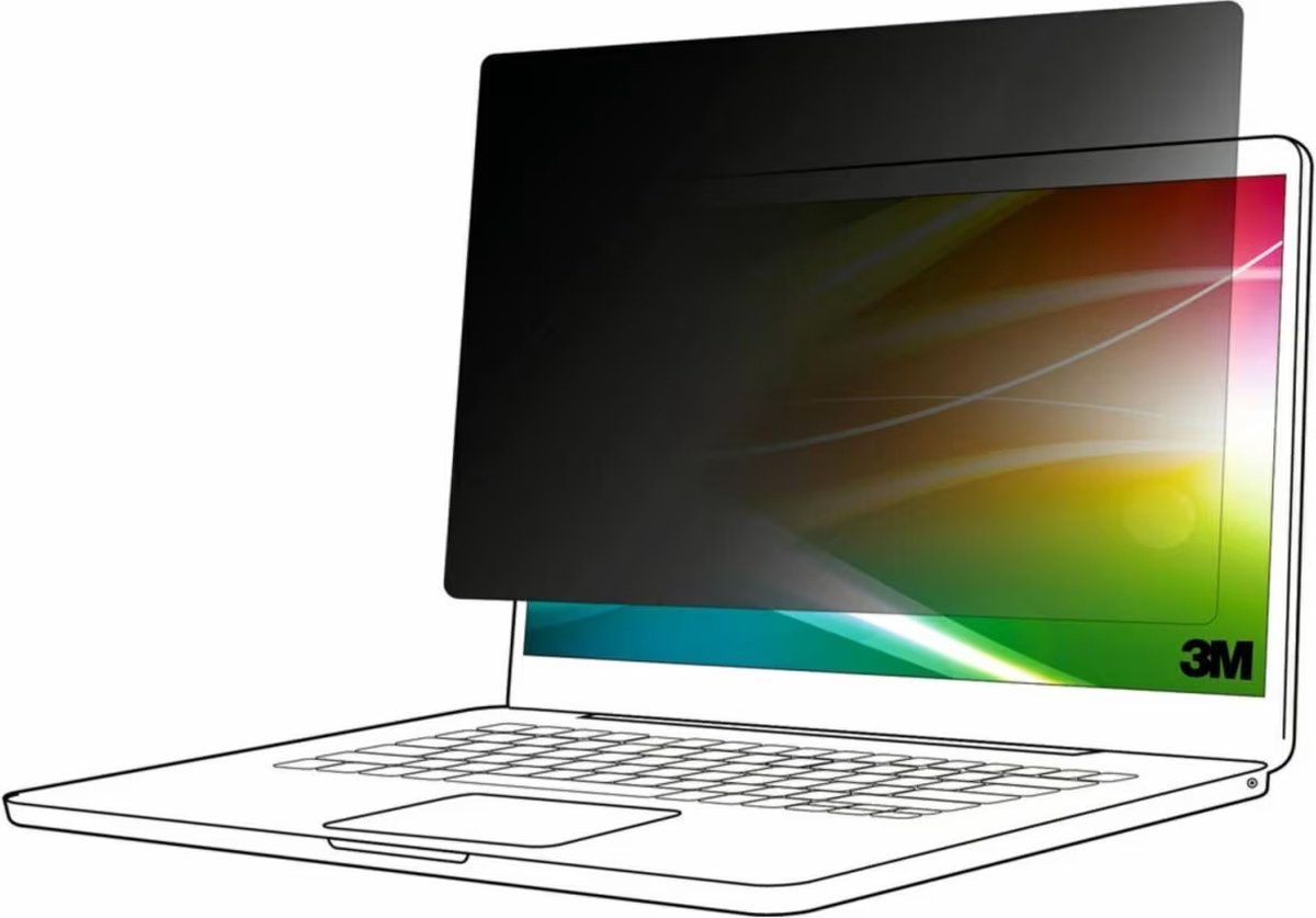 3M BPNDE005 schermfilter 33 cm (13") Laptop Randloze privacyfilter voor schermen