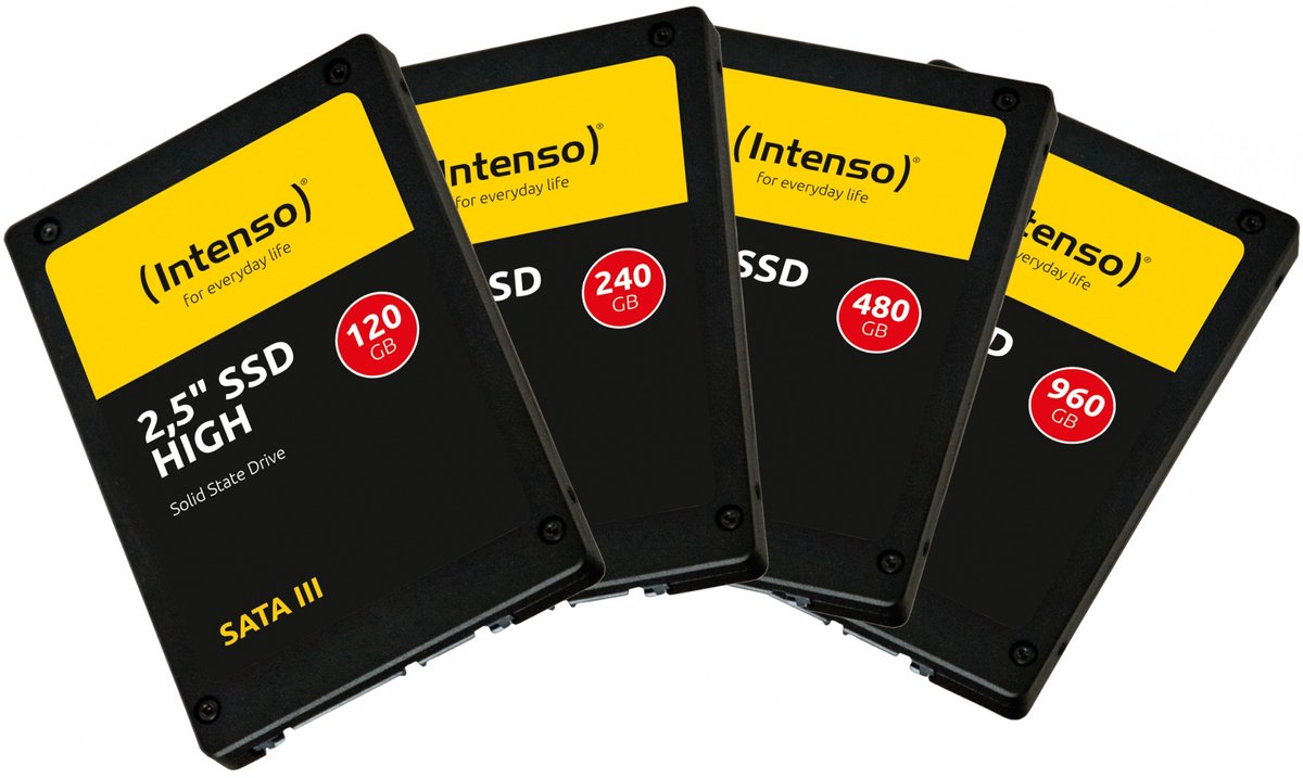 (Intenso) 2.5inch SSD SATA III HIGH - Interne SSD - 2.5inch - SATA III - 960GB (3813460)