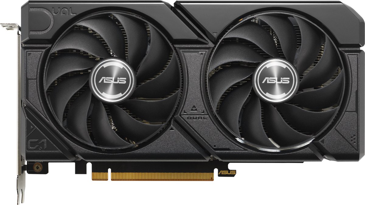 ASUS Dual AMD Radeon RX 7600 EVO OC Edition - Videokaart - 8GB - GDDR6 - PCIe 4.0 - 1x HDMI 2.1b - 3x DisplayPort 1.4