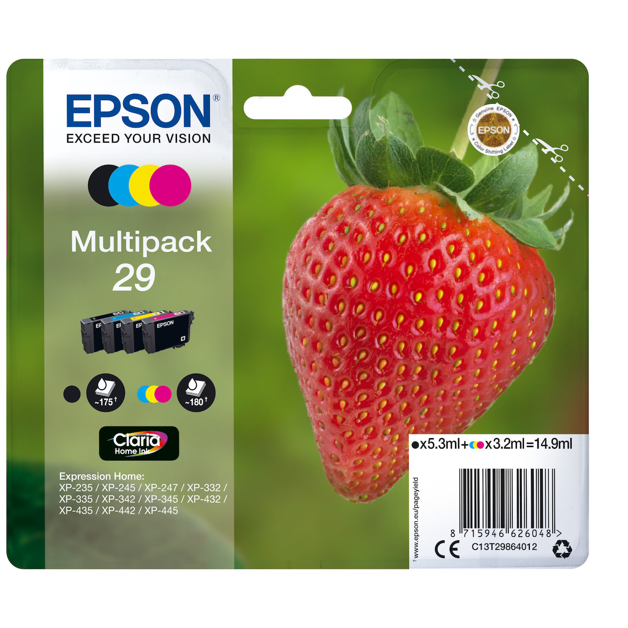 Epson T2986 Cartridges Combo Pack Inkt