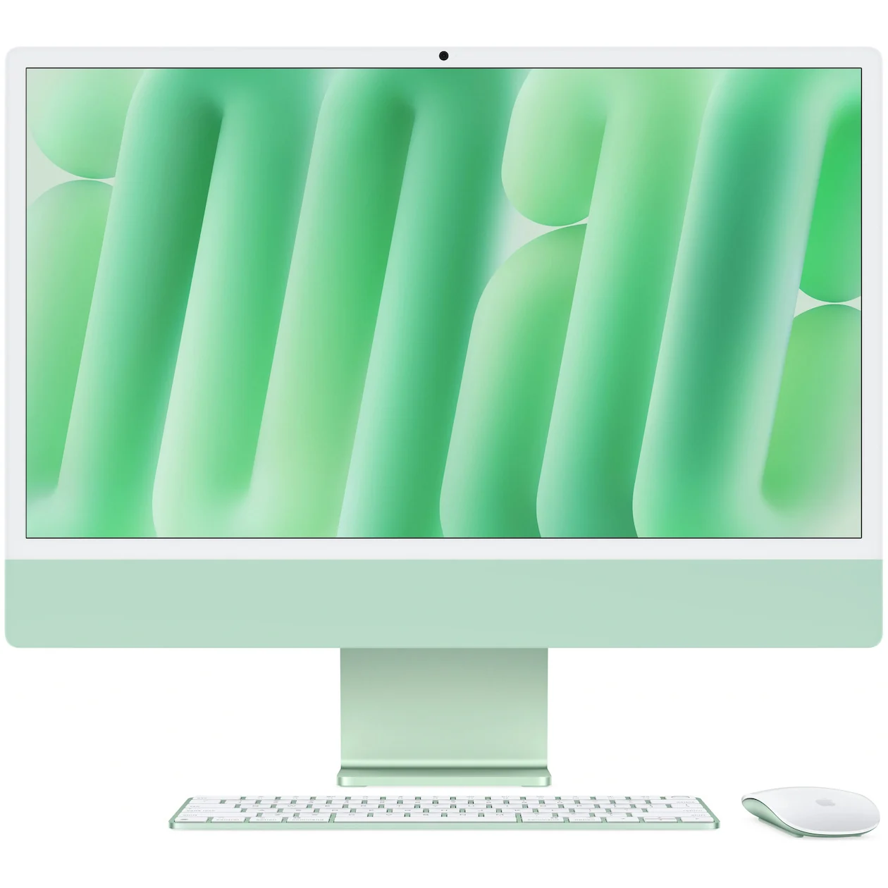 Apple iMac 24 (2024) M4 (10 core CPU/10 core GPU) 16GB/256GB All-in-one PC Groen