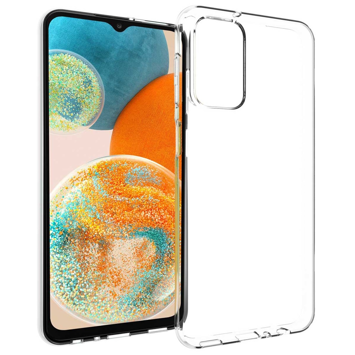Accezz Clear Backcover Samsung Galaxy A23 (5G) Telefoonhoesje Transparant