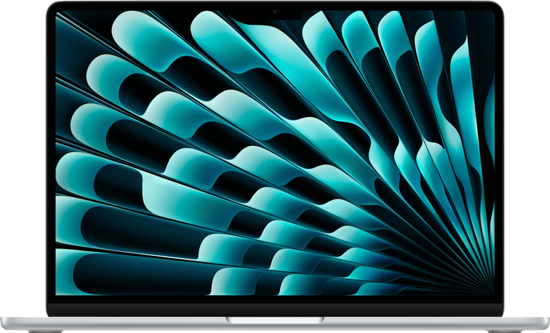 Apple MacBook Air 13 inch M5 (10 core CPU/10 core GPU) 24GB/1TB Zilver QWERTY