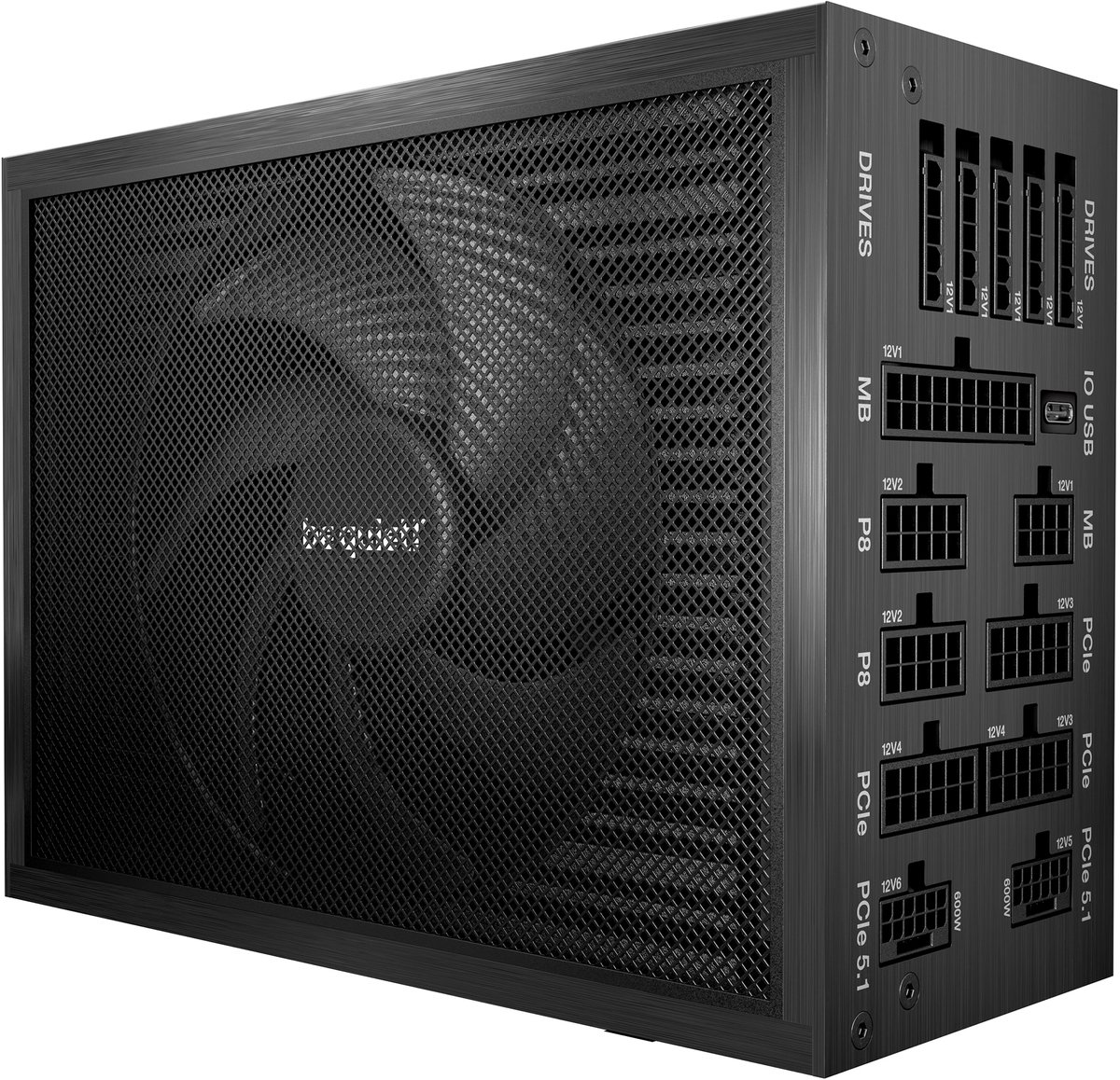 BeQuiet Dark Power Pro 14 IO 1600W PC-netvoeding 1600 W ATX 80 Plus Titanium