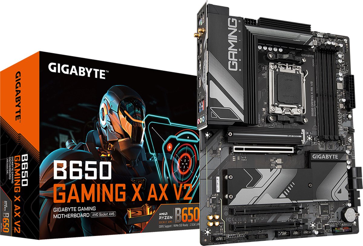 GIGABYTE B650 GAMING X AX - Moederbord - ATX - AMD B650 - Socket AM5