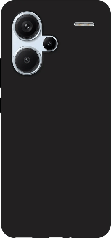 Just in Case Soft Design Xiaomi Redmi Note 13 Pro+ Back Cover Zwart