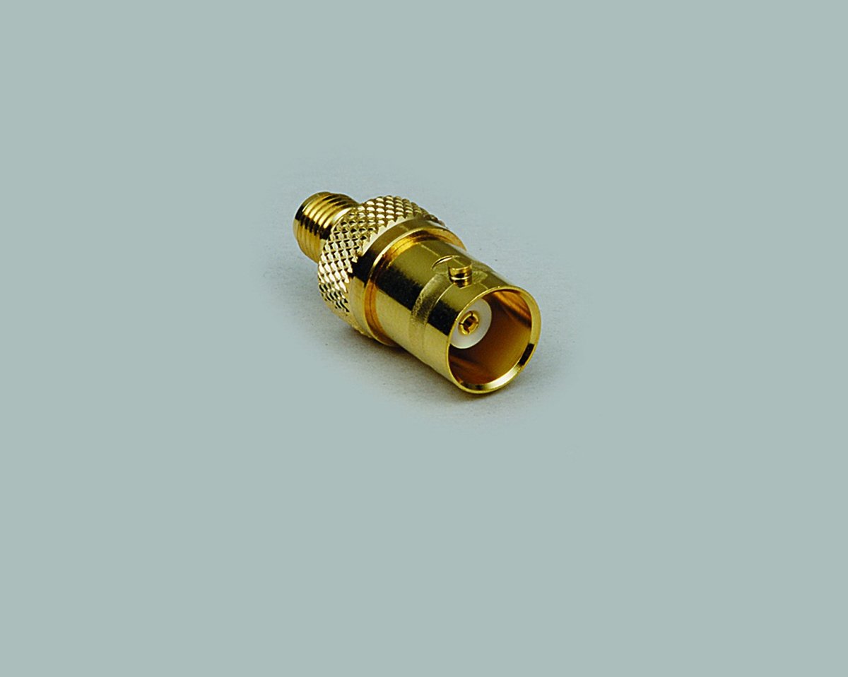 BKL Electronic 0419121 0419121 SMA-reverse-adapter SMA-stekker - BNC-bus 1 stuk(s)