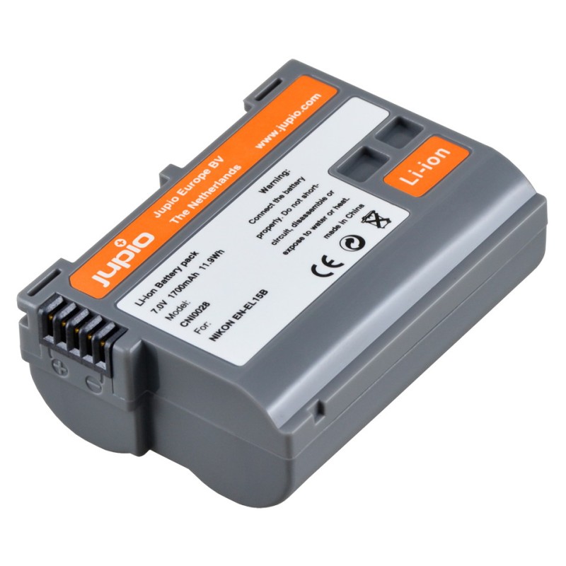 Jupio accu EN-EL15B voor Nikon - 1700mAh