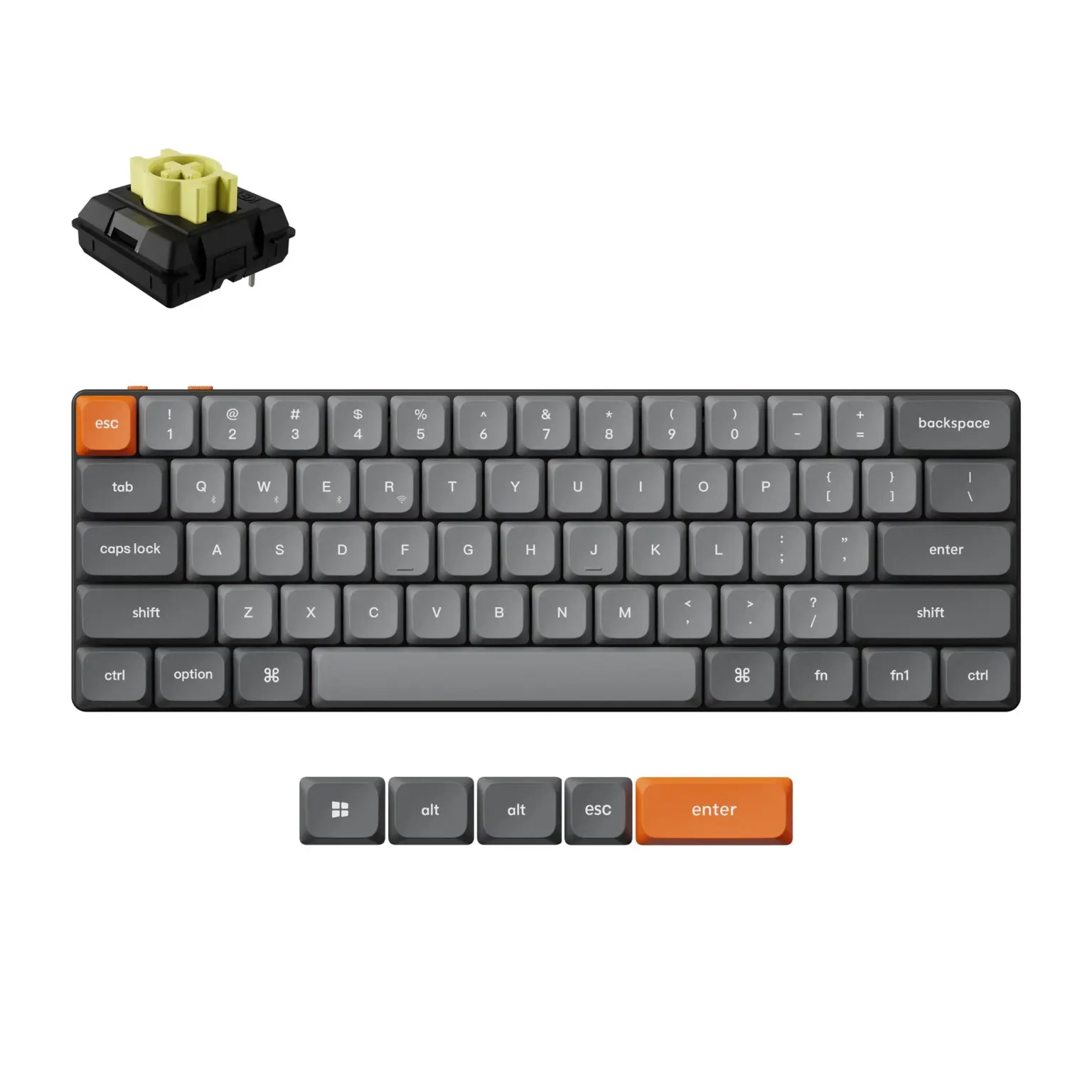 Keychron K9 Max QMK toetsenbord